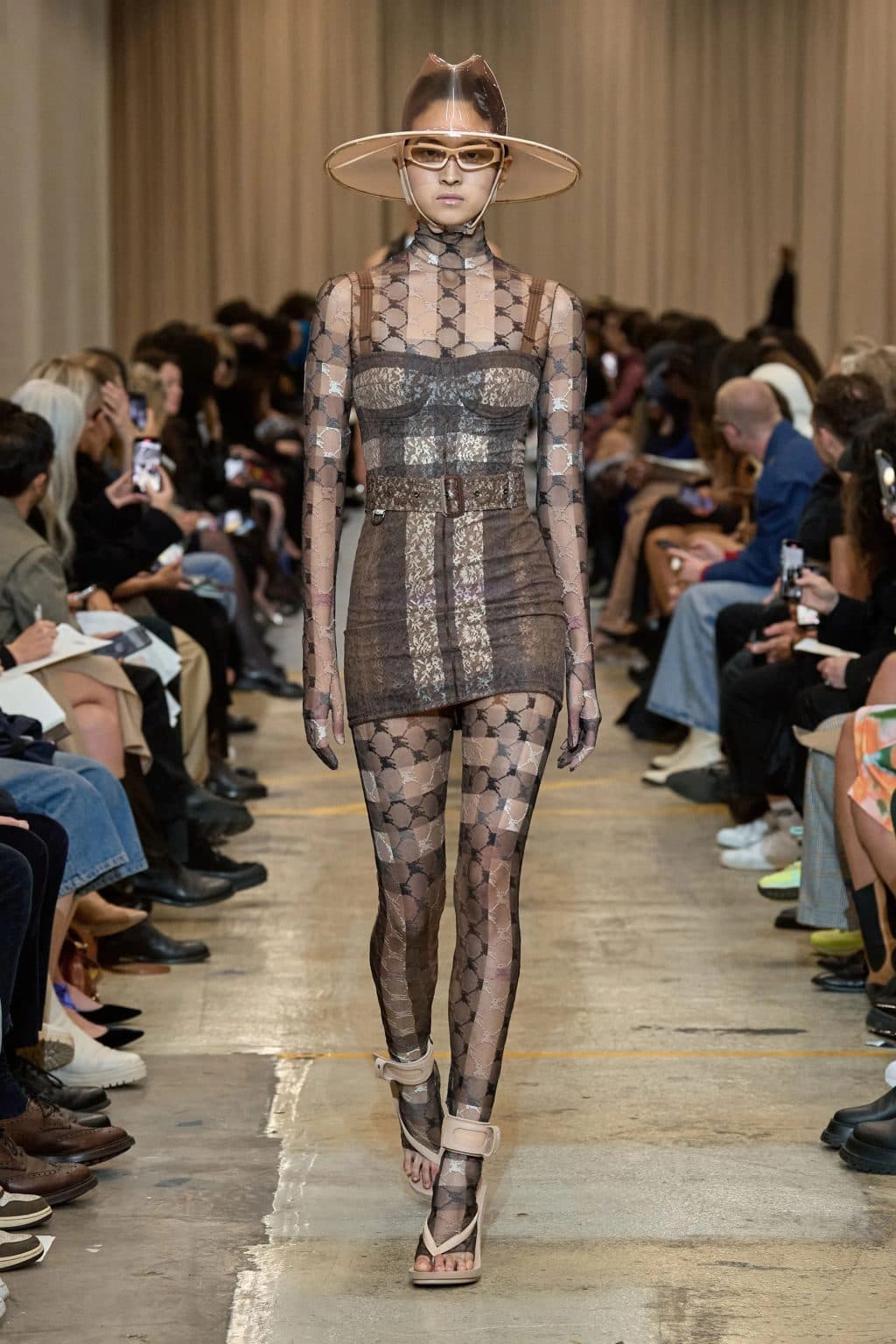 Goths at the Beach: Burberry Spring 2023