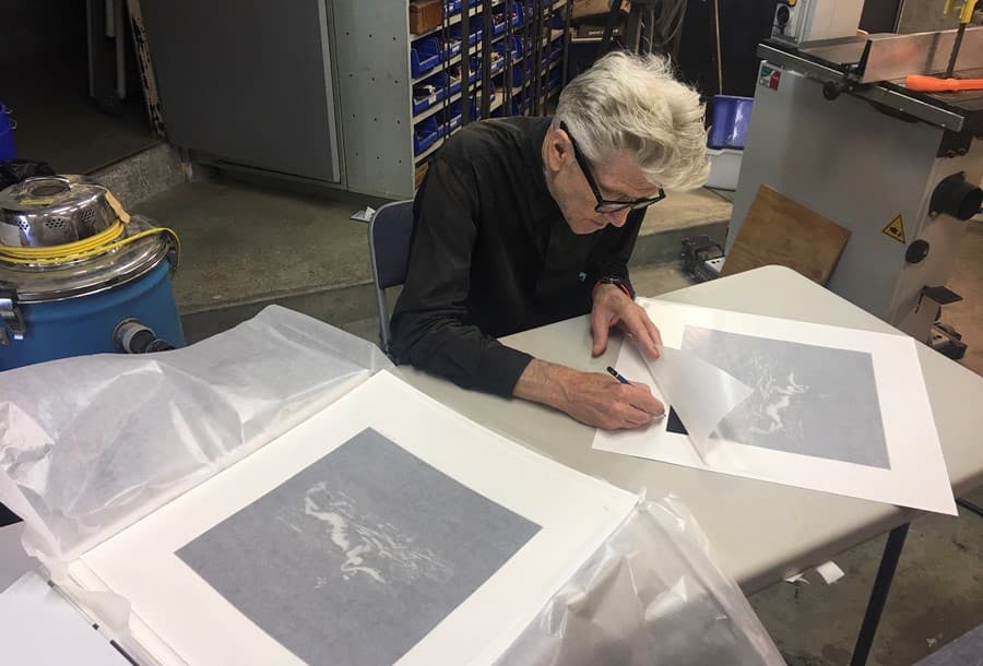 David Lynch, Distorted Nude Photogravures