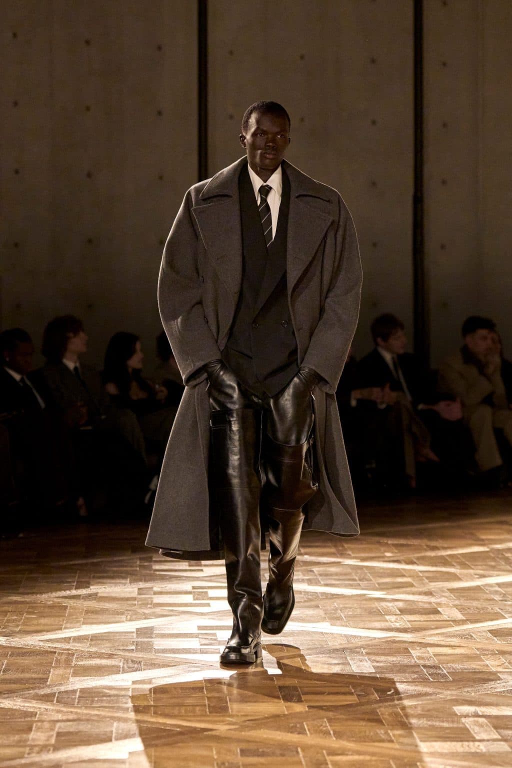 Saint Laurent FW25 Men’s Goes Thigh High