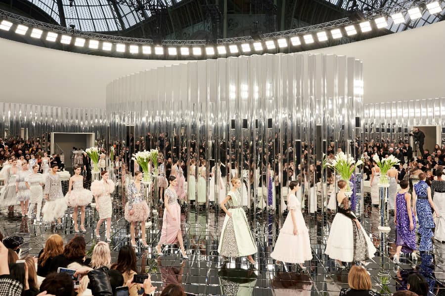 Chanel’s Couture Dreams: a Mirrored Affair in Paris